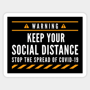 Keep Your Social Distance Sticker